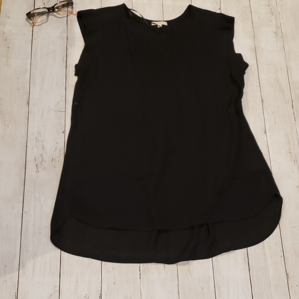 Plelone blouse black blouse size small